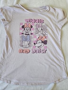 Disney | Lavender | Minnie & Daisy Short Sleeve Graphic Tee | Girls | Large